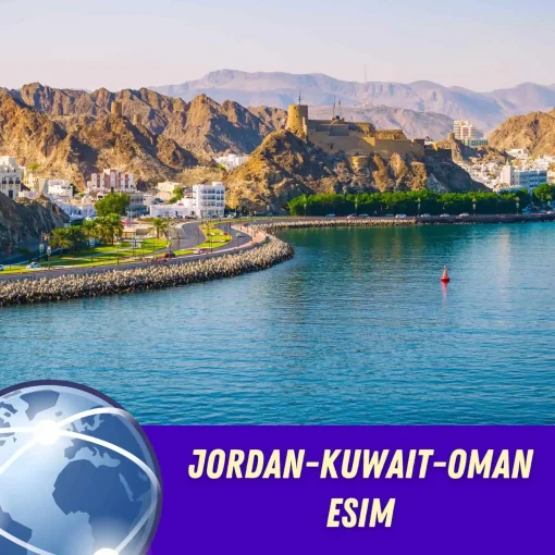 Jordan Kuwait Oman eSIM