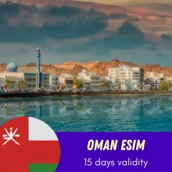 Oman eSIM 15 Days